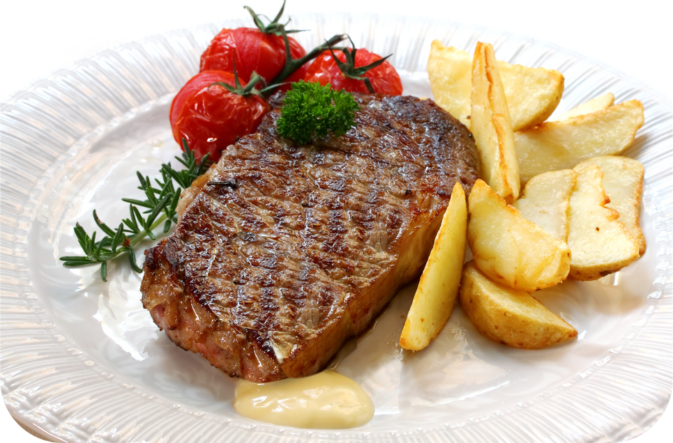Cooked NY Strip Steak