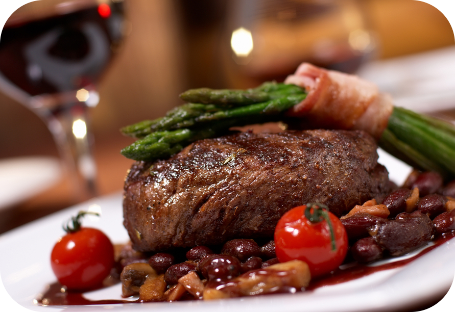 Cooked Top Sirloin Steak